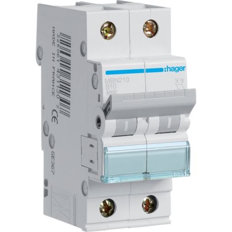 HAGER MBN210 COMMUTATEUR ÉLECTRIQUE