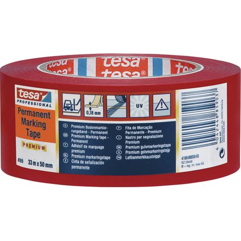 tesa PREMIUM 04169-00061-93 Markierungsklebeband tesa® Professional Grün (L x B) 33 m x 50 mm 1 St.