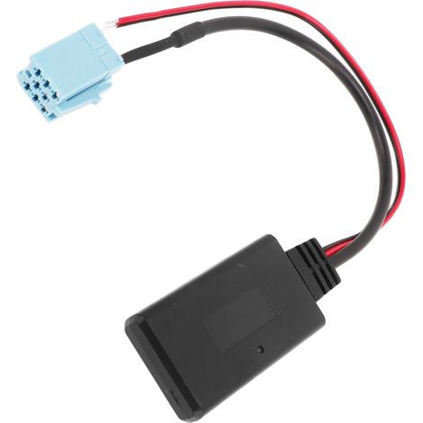 Câble adaptateur audio sans fil ABS Bluetooth pour voiture, compatible Bluetooth 4.0 et entrée AUX, remplacement pour autoradio Blaupunkt. (1/5)