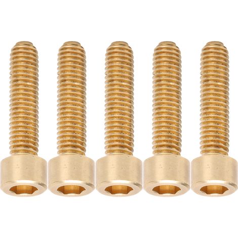 Packung mit 50 M6x25mm Kupfer-Innensechskantschrauben, Befestigungselemente für Industriewerkzeuge und -geräte (1/5)