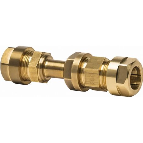 16X16 mm Klemmverschraubung mit verstellbarer Länge für Mehrschichtrohre (Komplettset).