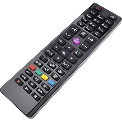 Télécommande TV RC4870 RC4875 RC4849 Pour Téléviseurs LED Et CRT Anciens - Compatible Avec Modèles Sélectionnés - 1 Pièce (1/4)