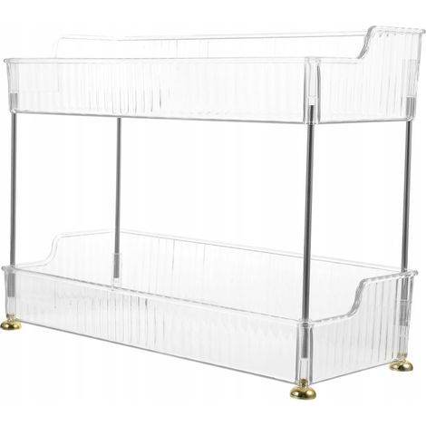 Étagère Rangement Cosmétiques Transparente Mode (1/4)