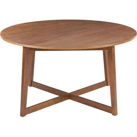 Esstisch WAIPORI Dunkle Eiche 140 cm 140 cm
