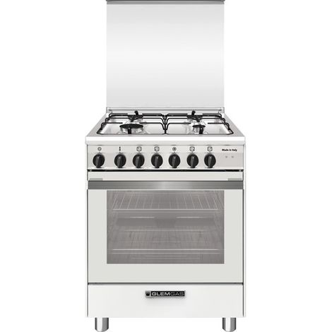 Glem Gas SA664MWH6 cucina A Elettrico Acciaio inox (1/3)