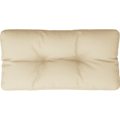 Maison Exclusive - Cojín para sofá de palets de tela beige 80x40x