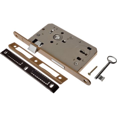 Cerradura de embutir Jania 72/55 con llave - MP ZW 72K55L