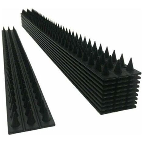Set mit 10 Vogelabwehr-Spikes für Wandzäune – Abwehrmittel mit Spikes, um Vögel fernzuhalten