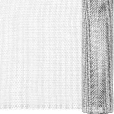 vidaXL Zanzariera in Alluminio 80x2000 cm Argento