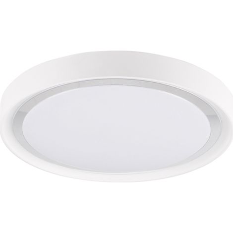 Plafonnier LED Polux Perse blanc 15W 4000K Ø33,4cm (1/4)