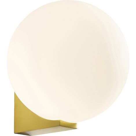 Forum Spa Thiva Satin Brass 16mm 1 Lamp Wall Light - SPA-38576-SBRS (1/3)