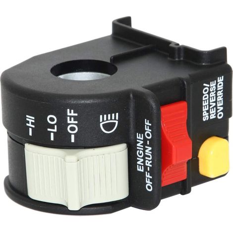 Interruptor de apagado de luces del manillar para ATV Sportsman Magnum 01-05, número de pieza 4010560 o 4010591.