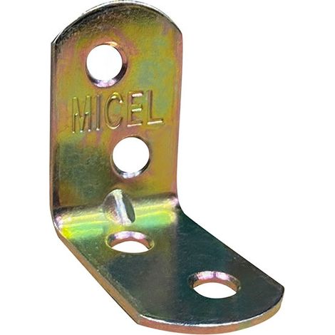 Verstärkungswinkel AN01 bichromatiert 30 x 30 x 19 mm
