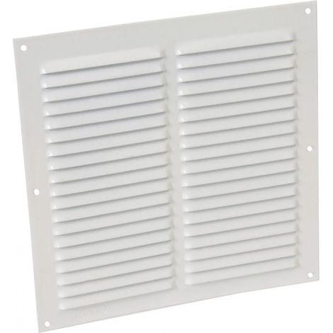 Alluminio laccato bianco con zanzariera: quadrato 30X30