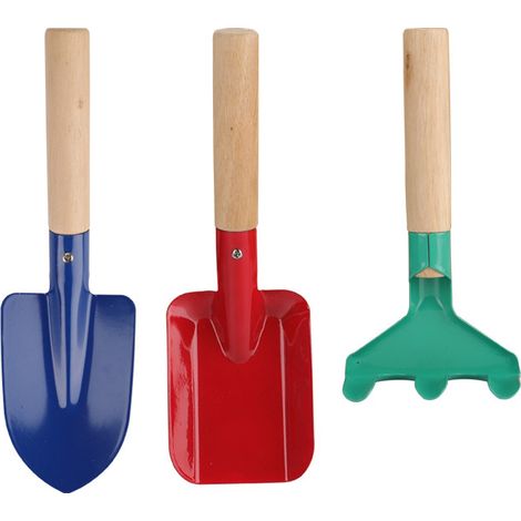 Herramientas para plantar y cultivar flores al aire libre, pala de mar, juguetes para plantar para niños, juego de suministros para excavar arena, herramientas de jardinería