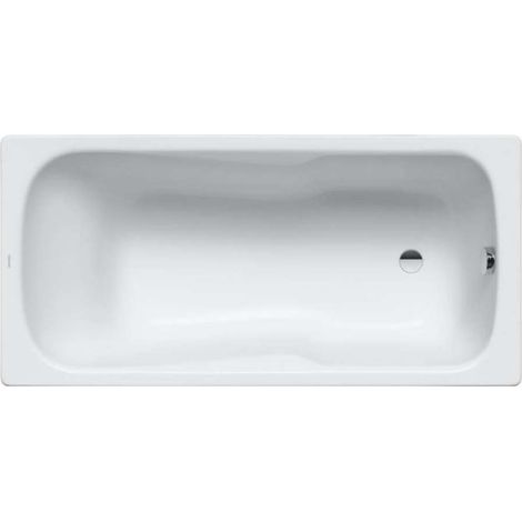 Kaldewei Ambiente - Vasca rettangolare Dyna Set 626, 160x70 cm, effetto Perl, bianco 226800013001 (1/2)