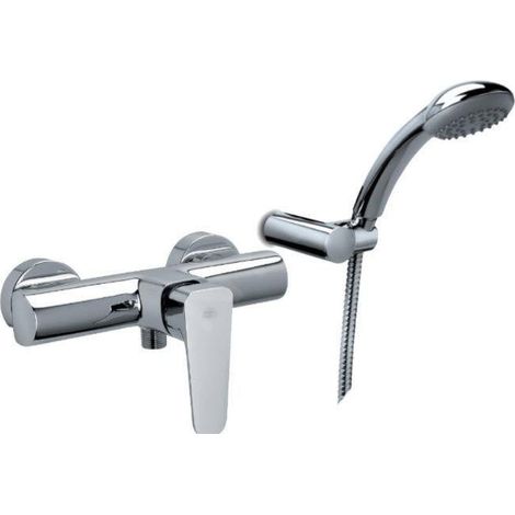 Paffoni Série Sly mitigeur externe de douche SY168DCR Chromé - Laiton (1/3)