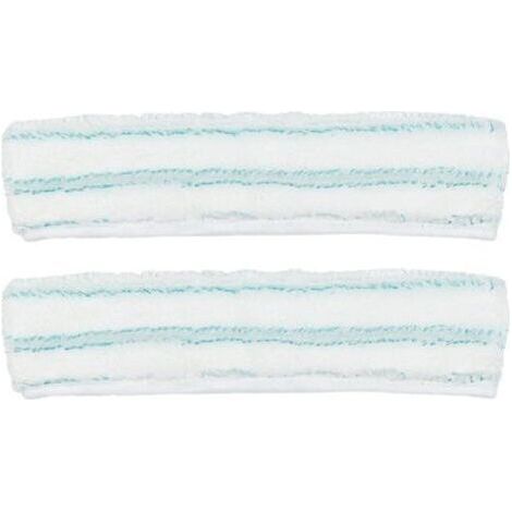 Pack of 2 Microfiber Fleece Cleaning Pads Compatible with Window Washers for Leifheit M 51164 (1/5)