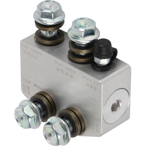 Frein hydraulique combiné CBS pour moto et véhicule électrique, pompe de freinage, système de freinage complet (1/5)