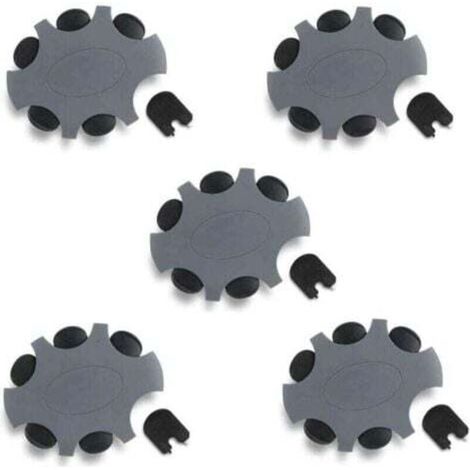 Lot de 30 filtres à cérumen ProWax MiniFit pour appareils auditifs Compatibles avec les appareils Oticon, Bernafon et Auditio - 3 disques avec 6 outils et 6 filtres - Noir (1/4)