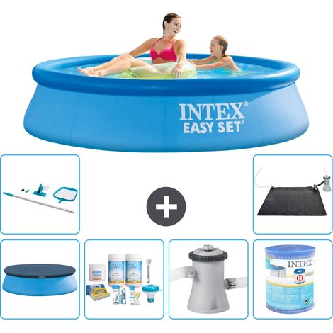Intex Piscine Easy Set Ronde - 244x61 cm - 7-pièces S30395 (1/5)
