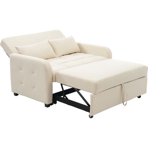 Multifunktionale Klapp-Sofa-Bett, Verstellbares Rückenteil Sofa, Ideal für kleine Wohnungen und Studentenwohnheime, 180x127 cm Komfort-Sofa-Bett (1/5)