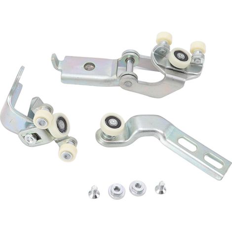 Kit de 3 roulettes pour porte coulissante droite, inférieure, centrale et supérieure, référence 9017600128, compatible avec Mercedes-Benz Sprinter 1995-2006 (1/5)