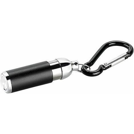 Torcia elettrica - PEARL - Mini torcia con portachiavi - LED focalizzabile - Compatta - Economica (1/3)
