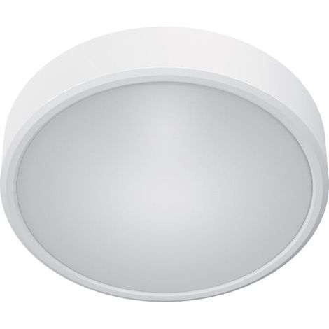 Downlight Rond - Spot LED extra plat encastrable/en saillie – cons. 18W/2500 lumens – CCT 3000K/4000K/6500K – IP44 – Blanc (1/4)
