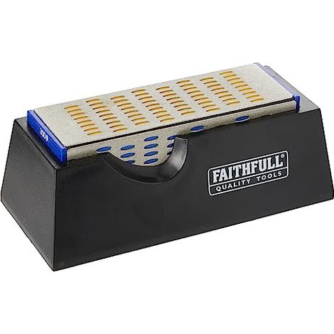 Faithfull, Pietra diamantata per affilatura, 4 pz. - FAIDWQUAD (1/4)