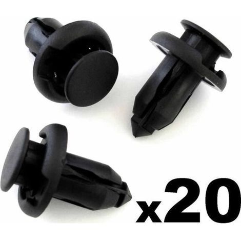 20x Honda Poussoir Pour Plastique Rivet-Clip De Fixation Pare-chocs, (1/2)