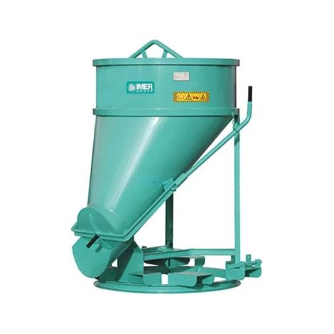 Benne conique à déversement latéral 400 litres IMER (1/3)