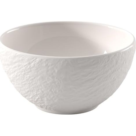 bol à céréales, env. 14 14 7 cm, blanc aspect glacé mat et brillant, lave-vaisselle et four à micro-ondes, bol pour céréales et bowls, porcelaine (1/5)