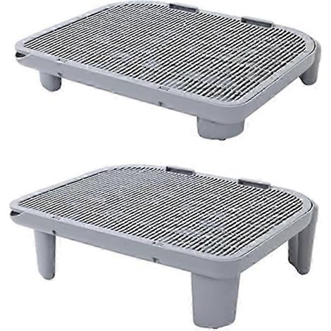 Adjustable Cat Ramp for Litter Box Elevated Cat Litter Ramp for Cat 2025 (1/5)