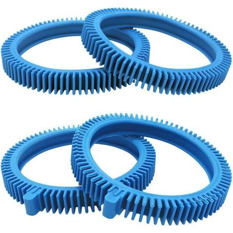 Kit de pneus avant bleus 896584000-143 avec super bosse et pneu arrière bleu standard 896584000-082, pièce de rechange pour nettoyeurs de piscine (lot de 2) (1/4)
