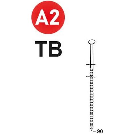 4 500 Pointes Annelées (Coil) - Inox TB - 31/34x90 mm - D-Work (1/5)