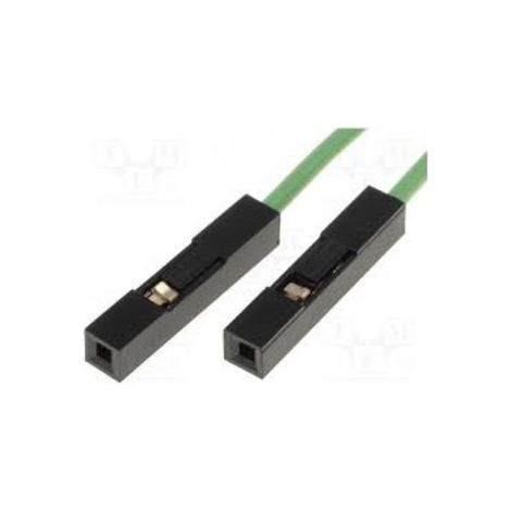 Cable Conexión PIN Hembra ARDUINO 2,5cm Verde (10uds.)