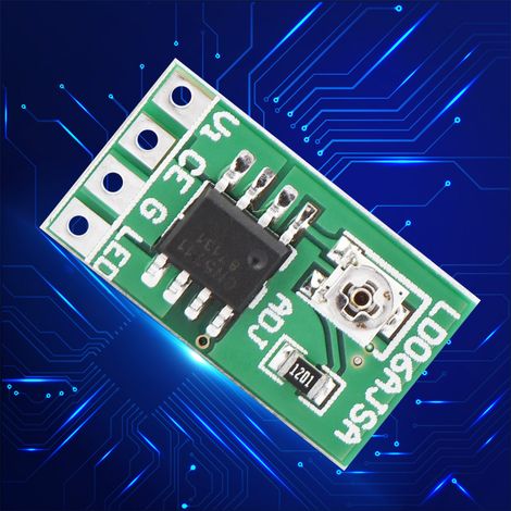 DC 3,3V 3,7V 5V LED-Treiber 30-1500mA Konstantstrom-Einstellmodul für LEDs und 18650 Li-Ionen-Akkus (1/5)