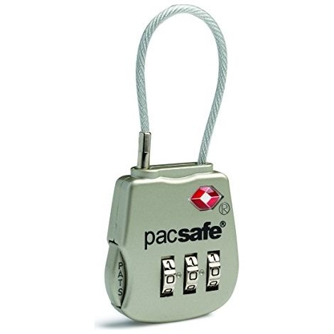PACSAFE CADENAS À CÂBLE PROSAFE 800 TSA DIAL (1/3)