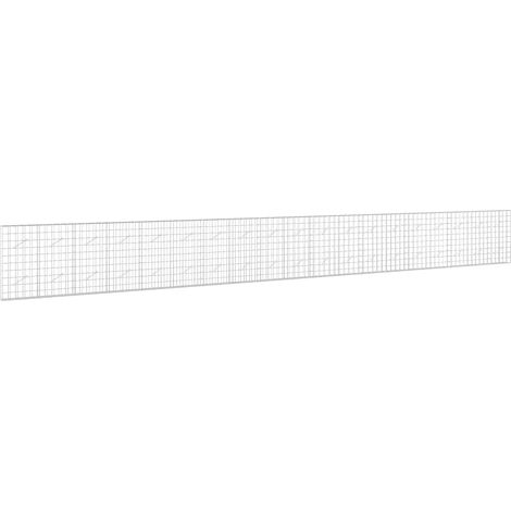 Gabion with 3.5 mm Wire and 10x10 cm Mesh 950x10x100 cm vidaXL