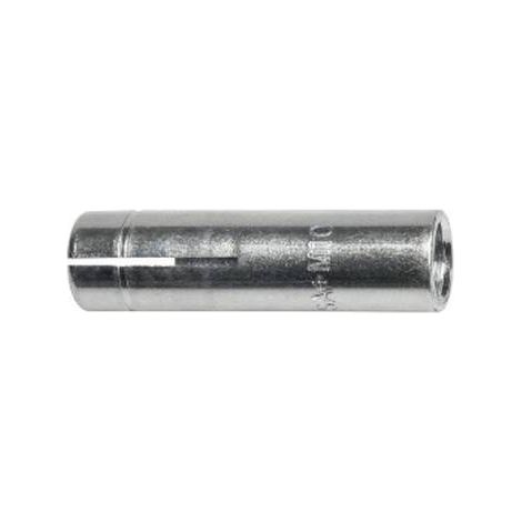 Taco Hembra Cono Expansor Acero 25mm Ø8mm Metalizado Caja100 Celo (1/4)