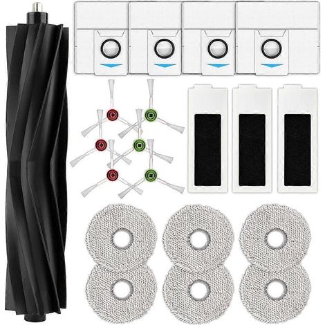 Lot de 20 pièces de rechange pour aspirateur robot ECOVACS DEEBOT T20 Omni/ T20e Omni/ T20 Max/ T20 Pro (1/5)