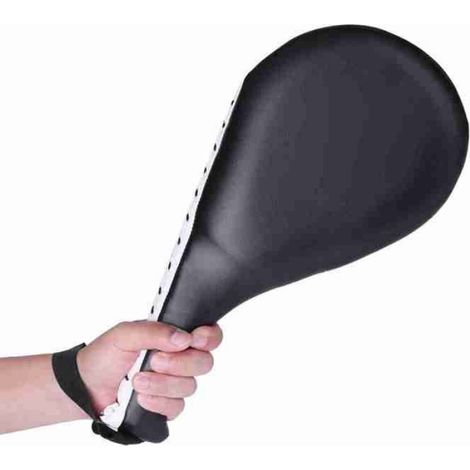 Coussin De Cible - Cuirs Pu Et Mousse Élastique - Pour Taekwondo Karaté Kickboxing - 39 X 19,5 X 5 Cm - 1 Pièce (1/5)
