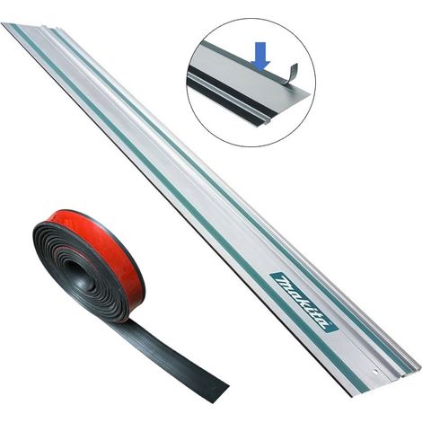 Makita Aluminum Plunge Saw Guide Rail 1.5m DSP600 199141-8 + 3m Splinter Guard (1/5)