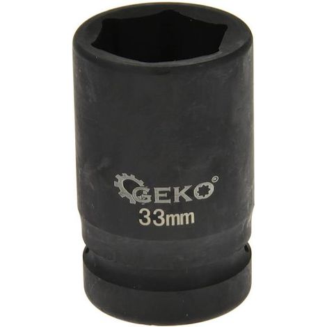 1" 33mm Schlagschrauber-Steckschlüssel schwarz (50) (1/2)