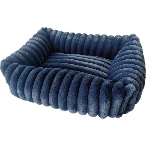 Nobby Hundebett Stripe 50 x 40 cm navyblau Hundebett
