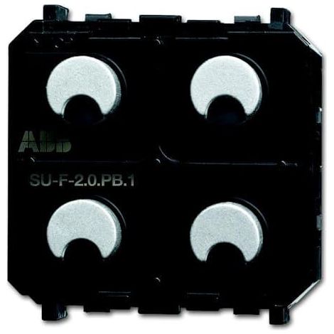 Capteur f@h Zénit 4 touches LED 2CKA006220A0223 ABB BJE518726