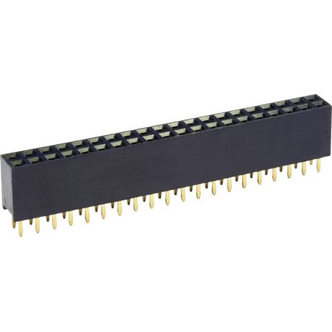 Connfly Barrette femelle (standard) Nbr de rangées: 2 Nombre de pôles par rangée: 24 DS1023-224SF11 1 pc(s) Tube C300882