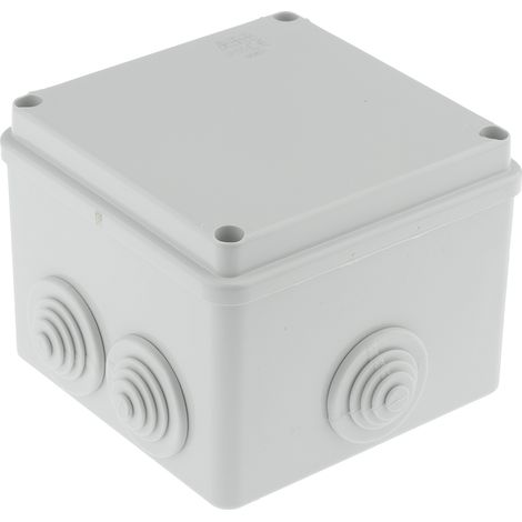 Boîte de jonction en Thermoplastique 80 x 100 x 100mm, IP55 ( Prix pour 1 )