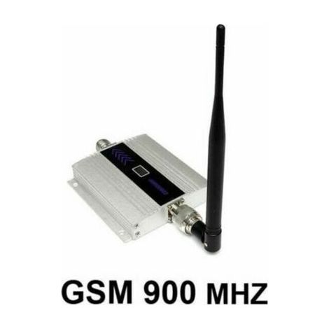 QORVA-Booster amplificateur répéteur de signal mobile GSM900 Mhz avec Antenne extérieur couverture 200m² (1/3)
